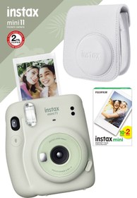 Resim Fujifilm Instax Mini 11 Yeşil Fotoğraf Makinesi Ve Hediye Seti 4 