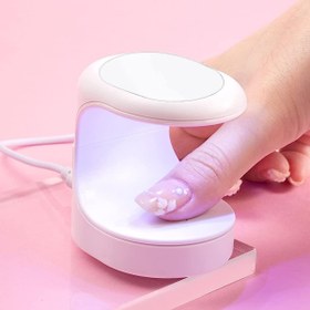 Resim Mini Uv Led Işık Kalıcı Oje Tırnak Kurutucu 16 Watt 