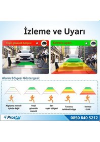 Resim Yapay Zeka Destekli Ahd 720p/1080p Pal Dönüşümlü 2 In 1 Geri Görüş Kamerası 