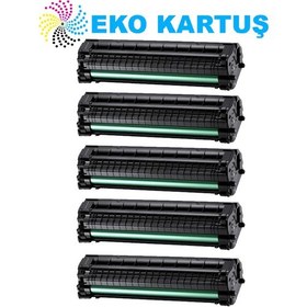 Resim Eko Kartuş Hp Laser Mfp 137FNW Ekonomik Avantajlı 5’li Paket Çipli Muadil Toner, 
