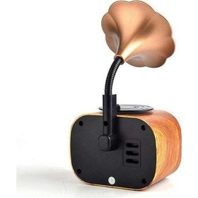 Resim Besthome1 Retro Masaüstü Hoparlör - 5w Güç, Tf/aux/fm/usb, 3-6 Saat Kullanım 