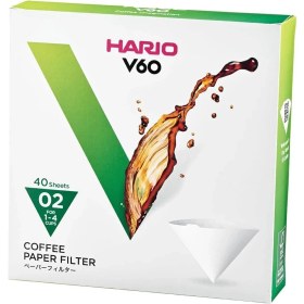 Resim Esmo Home Hario V60 02 Dripper Filtresi (40 Adet) 