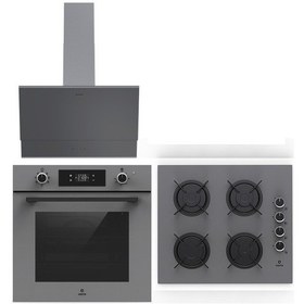 Resim Narte OV401S - CG20060S - H10060SX Gri Ankastre Set 