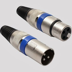 Resim JYFT 3 Pin XLR Bağlayıcıları, Erkekten Dişili Ses Mikrofon DMX Fiş Priz, Yuvarlak 20 Pin ATX Uyumlu, Kategori 8 Ethernet Kablosu, Pil Gerekmez 