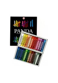 Resim Talens Panda 95830024 Pastel Boya 24 Renk 
