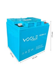 Resim 12v 28ah Dik Engelli Araç Aküsü 2025 Üretim 