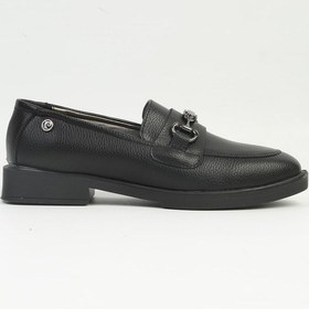 Resim Pierre Cardin Pc-54274 - Siyah Kadın Loafer Ayakkabı 001 
