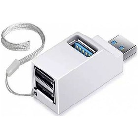Resim Usb Hub 3 Port 4421A Çoğaltici Çoklayici 3.0 2.0 Mini Dişi Çoklam 