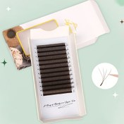 Resim Aguud Brown 4D Şekil Yonca Kirpikler, El Dokuma Fanlar, Hacim Kuzu Yünü İnce Kirpik Uzantıları, Eğlence Partisi Kullanımı, Cadılar Bayramı Noel, Koku Yok, Güzellik Kişisel Bakım Aksesuarları 