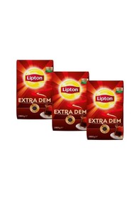 Resim Lipton Extra Dem Siyah Dökme Çay 3 x 1 KG 