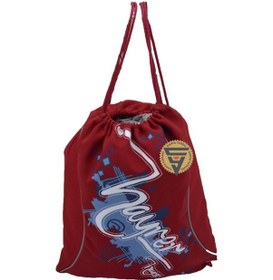 Resim Hayrer Kumaş Büzgülü Torba Sırt Çantası Kırmızı 