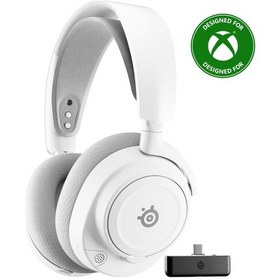 Resim Steelseries Arctis Nova 7x Gen2 Kablosuz Beyaz Gaming Kulaklık 