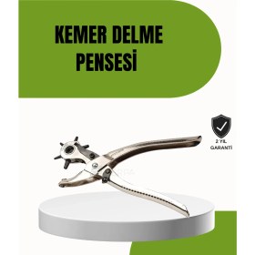 Resim Deride Kemer Çanta Ayakkabı Delme Pensesi 6 Uçlu Döner Başlıklı Tamir Ai 