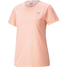 Resim Puma Women's Favourite Short Sleeve Running T-Shirt Elektro Peach 