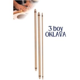 Resim Belle Fusion BFS 3 Model Oklava Seti 60 ve 80 Cm 