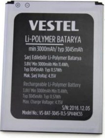 Resim Vestel Venüs V3 5580 Batarya Pil Aaa 