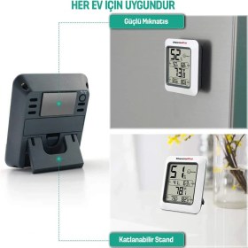 Resim ThermoPro TP50 Termometre İç Mekan Dijital Sıcaklık ve Nem Ölçer - 2 Adet 