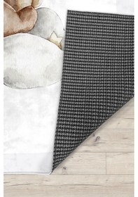 Resim Ayıcıklı Bambu Çocuk Halısı Beyaz 