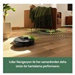 Resim Irobot Roomba 105 Combo Robot Süpürge ve Paspas Autoempty Siyah 