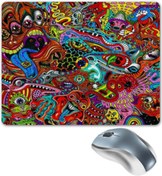 Resim ILLUSTRASYON Baskılı Mouse Pad BaskıBazar 