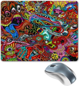 Resim ILLUSTRASYON Baskılı Mouse Pad BaskıBazar 