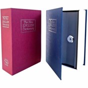 Resim shopwave Kitap Görünümlü Gizli Kasa Büyük Boy Anahtarlı Kilitli Para Kasası 