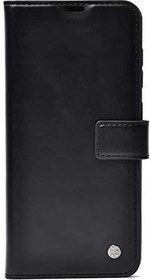 Resim Xiaomi Redmi 9C ile uyumlu Kılıf Deri Deluxe Cüzdanlı Kapaklı Case Siyah 
