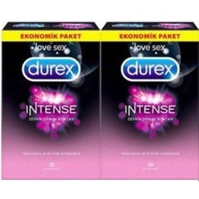 Resim Durex Intense Prezervatif 20'li x 2 