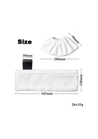 Resim Summer Love Beyaz Buharlı Temizlik Makinesi Bez Seti Sc2 Sc3 Sc4 Sc5 Uyumlu Beyaz050 