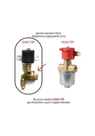 Resim Atiker Gaz Kesici Filtresi - Eski Tip Uyumlu 