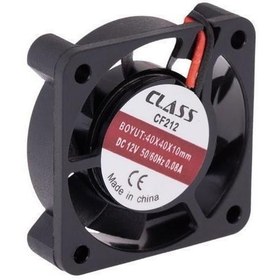 Resim Class 40x40x10mm DC 12Volt Fan - 1Adet 