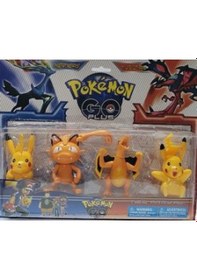 Resim Pokemon Go Plus Pikachu 4 Lü Büyük Set süpriz 