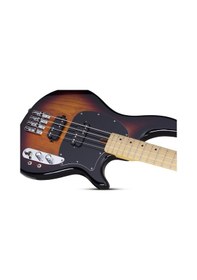 Resim Schecter Cv-4 Bass Gitar (3-Tone Sunburst) 