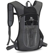 Resim Qingmipy Siyah Dışarıda Aktivite Sırt Çantası - Nilon, Su Geçirmez, Hafif, Bisiklet, Yürüyüş, Dağcılık İçin Siyah 