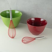 Resim Aryıldız Dailytools 2 Parça Kırmızı Çırpıcı Seti 