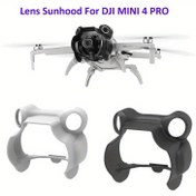 Resim DJI Mini 4 Pro için Lens Güneşlik Kapağı Anti-parlama Lens Gölgesi Gimbal ve Koruyucu Kapağı Güneşlik DJI Mini 4 Pro Drone Aksesuarları için 