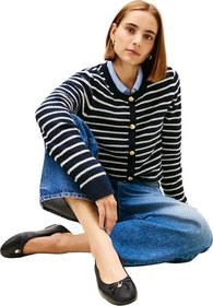 Resim Tommy Hilfiger Th Smooth Ballet Babet, FW0FW09006BDS 