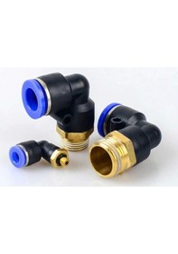 Resim 3/8 - 16 Mm Pnömatik Dirsek Bağlantı 