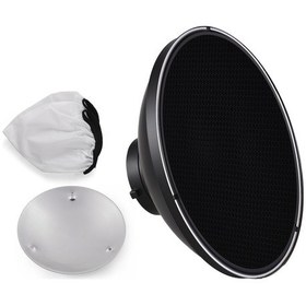 Resim 30 Cm/11.8 Inç Standart Reflektör Güzellik Çanak Bowens Siyah 