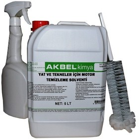 Resim Akbel Yat ve Tekneler için Motor Temizleme Solventi 5 Lt 