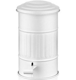 Resim The Mia Çöp Kovası Banyo 5 Lt Beyaz Mgl0009 Beyaz 