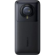 Resim Baseus FREE2PULL 20000MAH Dahili Type-C Kablolu Powerbank - 65W Hızlı Şarj Dijital Ekran - Siyah 