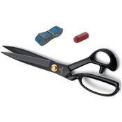 Resim Siyah Saplı Paslanmaz Çelik Somunlu 9inç Makas / HS-9 (9") 