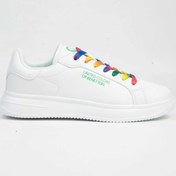 Resim United Colors of Benetton Beyaz Kadın Sneaker BNI-10061 