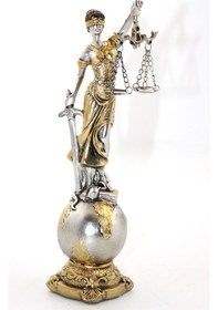 Resim 9063811139506lmr - Larimar Polyester Adalet Figürü 