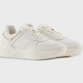 Resim Armani Exchange Bayan Ayakkabı Xw001617 Af17443 M0107 Beyaz Beyaz 