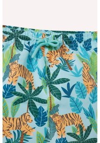 Resim Defacto Erkek Bebek Desenli Micro Deniz Şortu E3518a525smgn240 Yeşil 