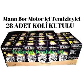 Resim Mannbor Motor İçi Temizleyici 250Ml -İç Temizleme Katkıs 28 Adet 