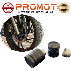 Resim Motosıklet Koruma Arora Mt 125 Ön Aks Koruma Takozu 