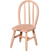 Resim Masifart Bricius Ada Çocuk Sandalyesi Cilasız Ham Ham 